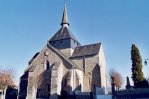 L'église de Jarnages au Pays de Chénérailles (Creuse)