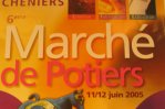 Affiche du March de Potiers de la Tuilerie de Pouligny (Creuse)